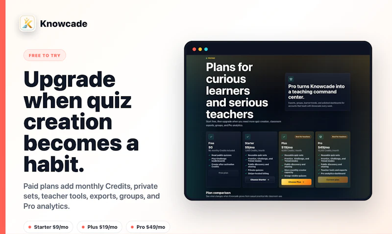 Knowcade.com screenshot 6