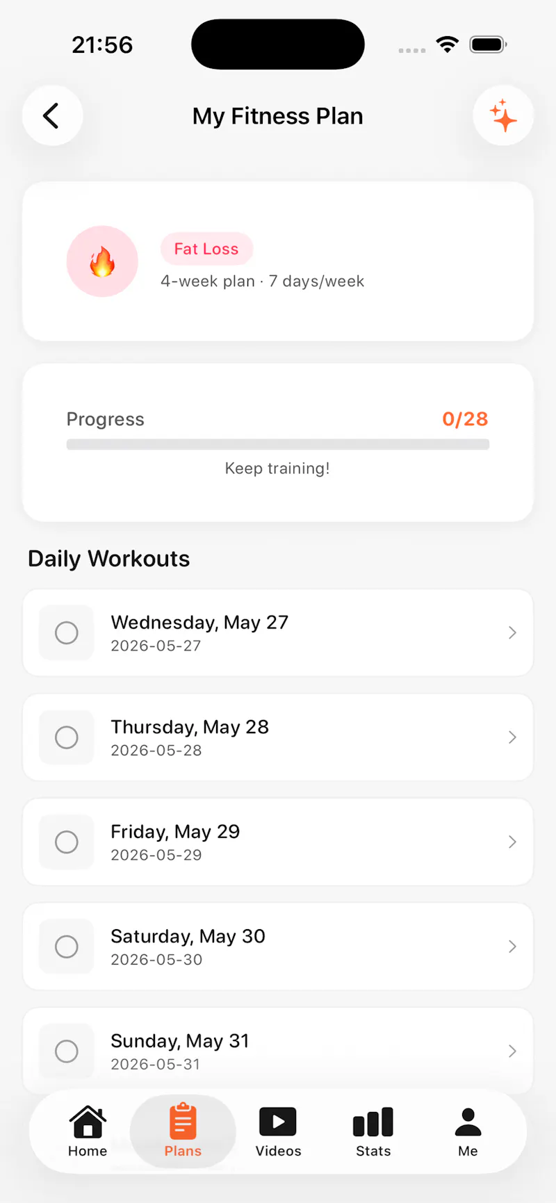 KinetFit-How old is your body?  screenshot 1