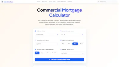 Commercial Mortgage Calculator gallery image