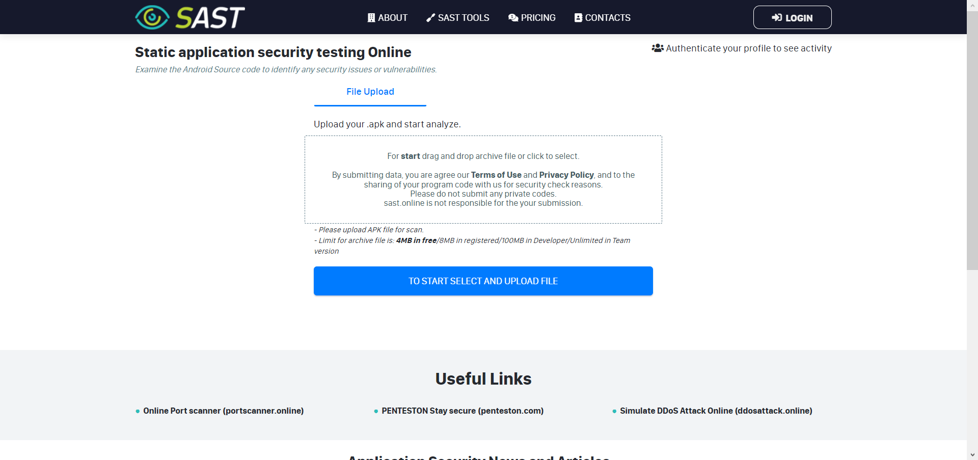 SAST Online gallery image