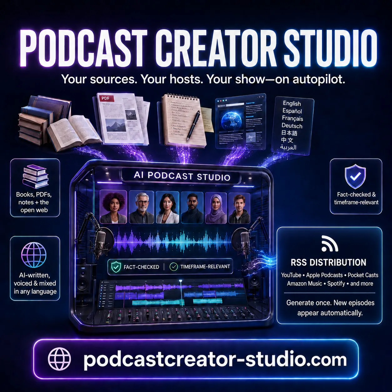 Podcast Creator Studio gallery image