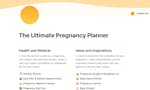 The Ultimate Pregnancy Planner image