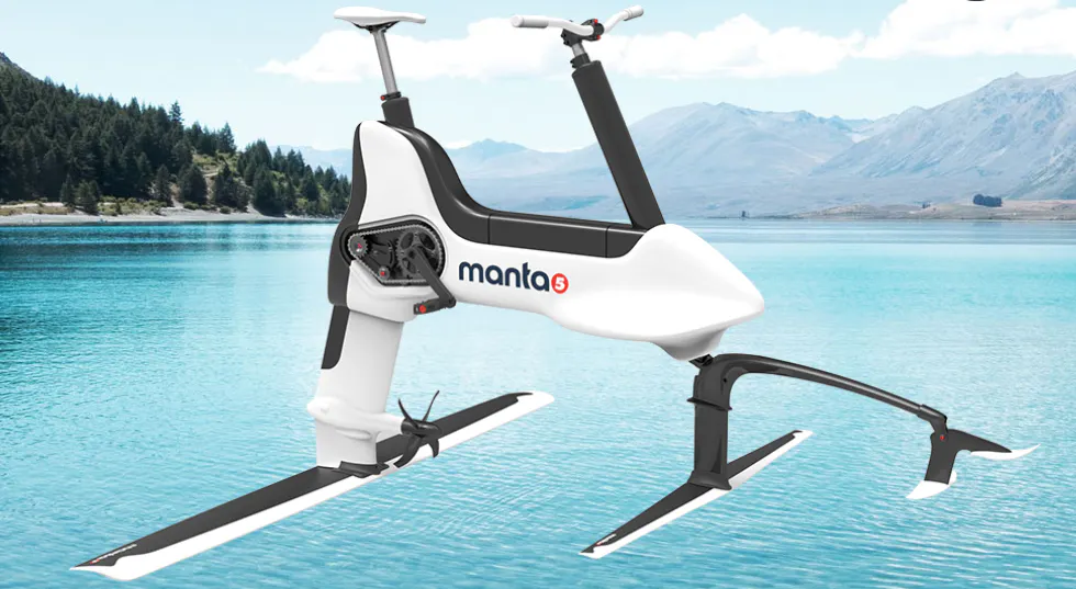 Hydrofoil Bike by Manta5