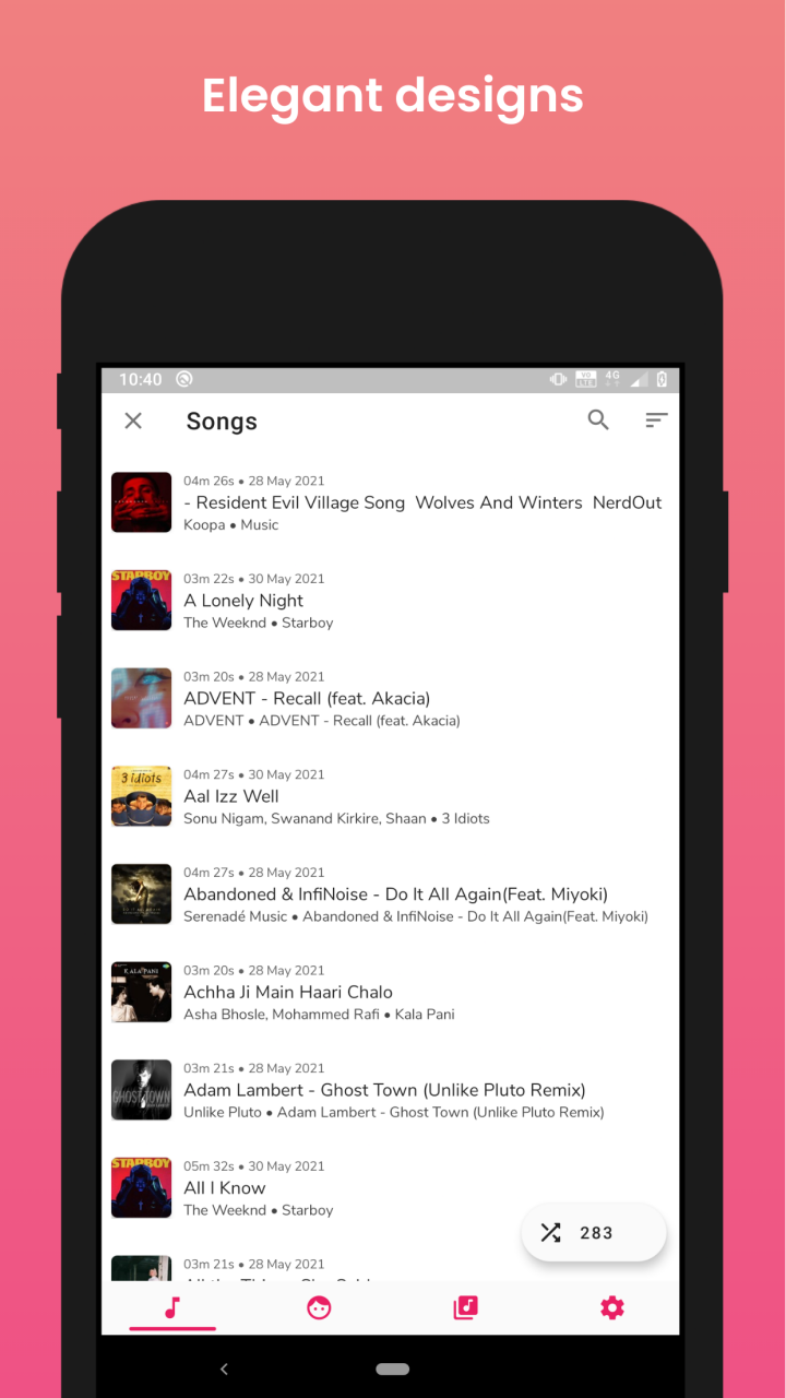 Music Player Lite media 4
