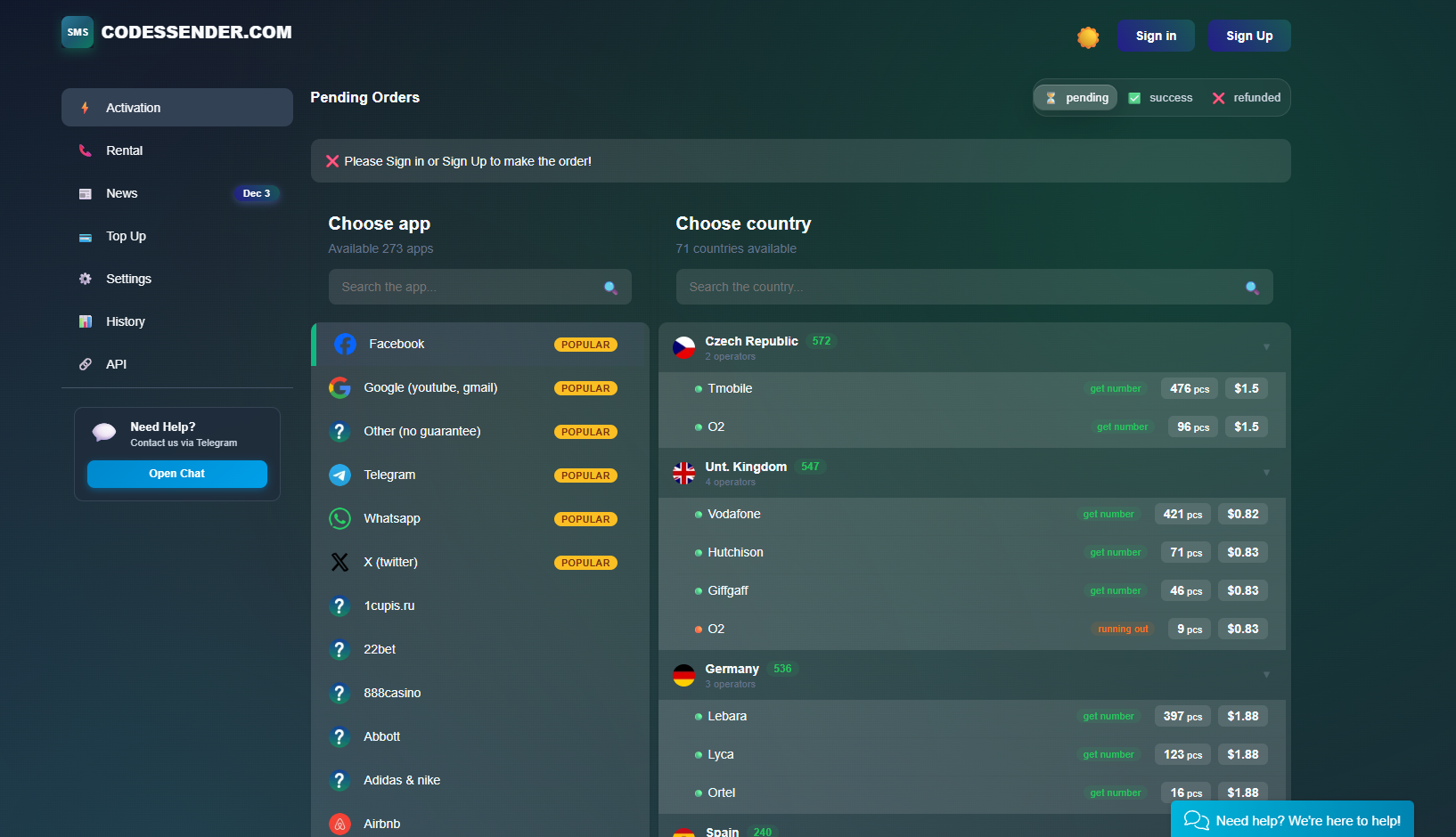 Codessender gallery image