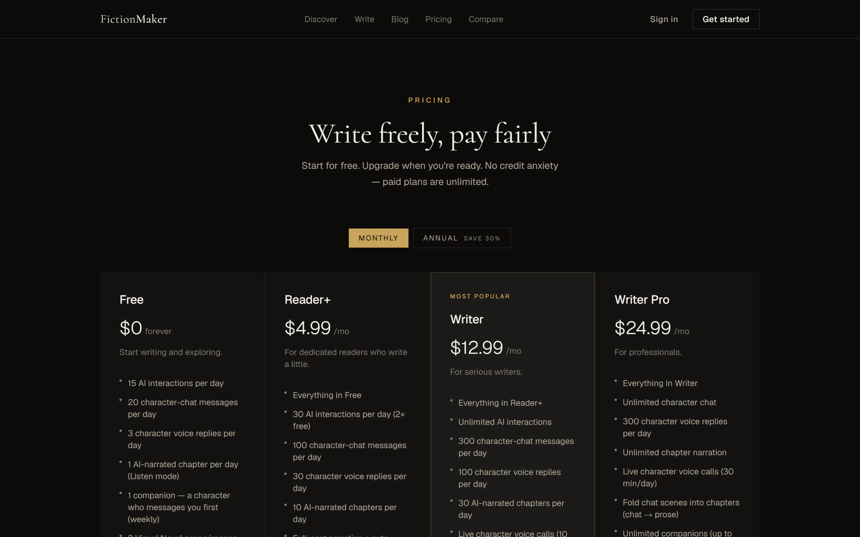 FictionMaker gallery image