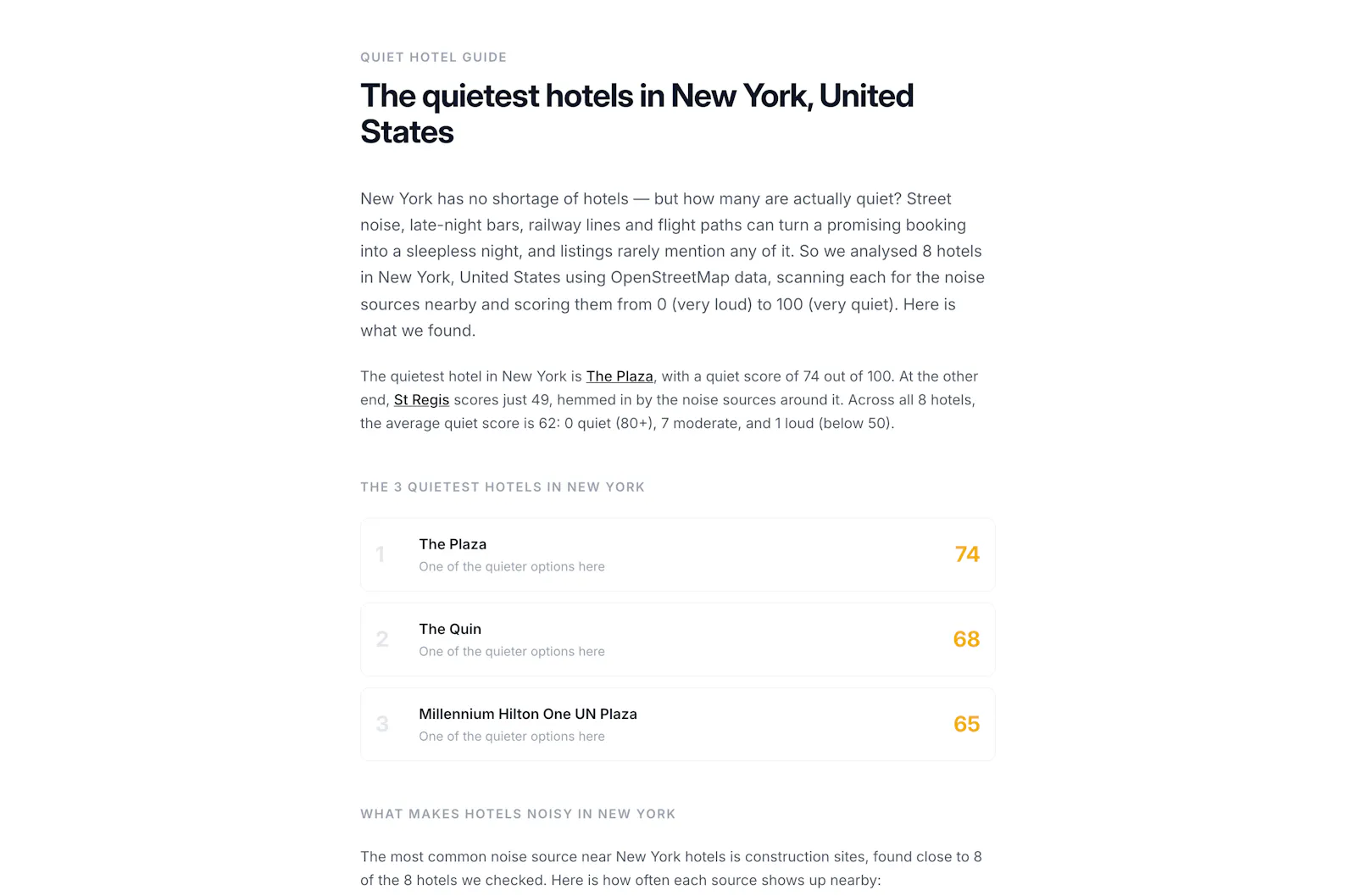 How Loud Is My Hotel? screenshot 3