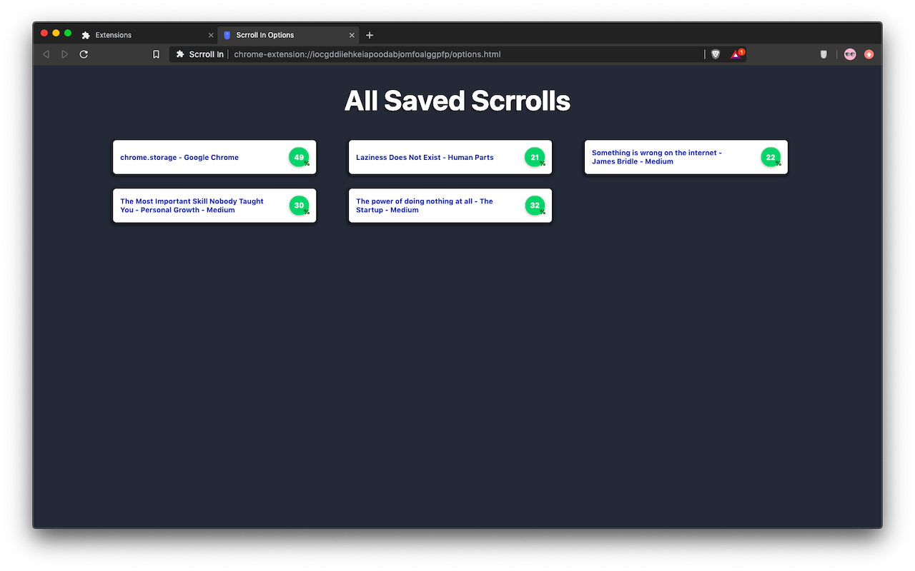 Scrroll In gallery image