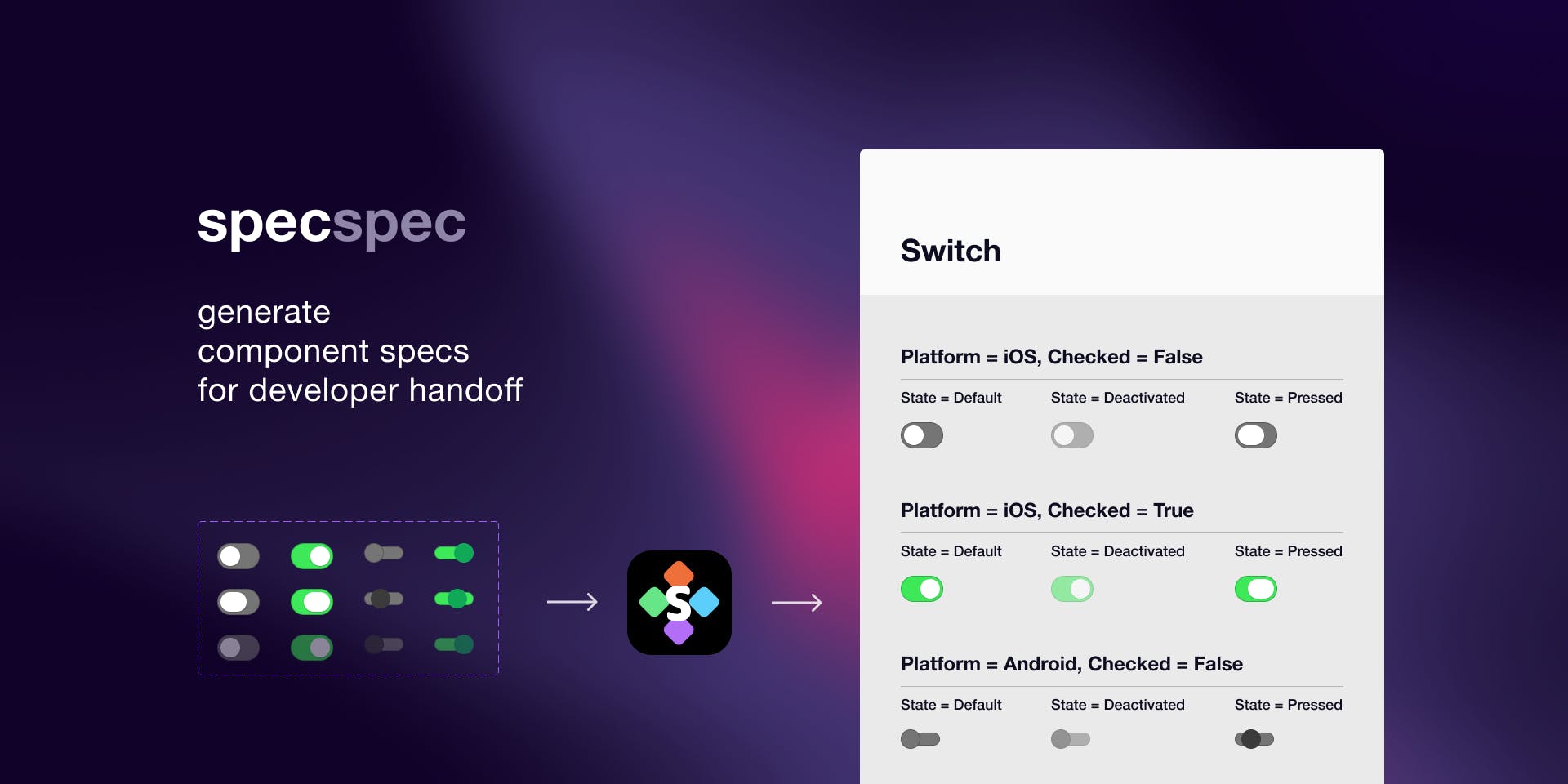 Specspec - component specs plugin media 1