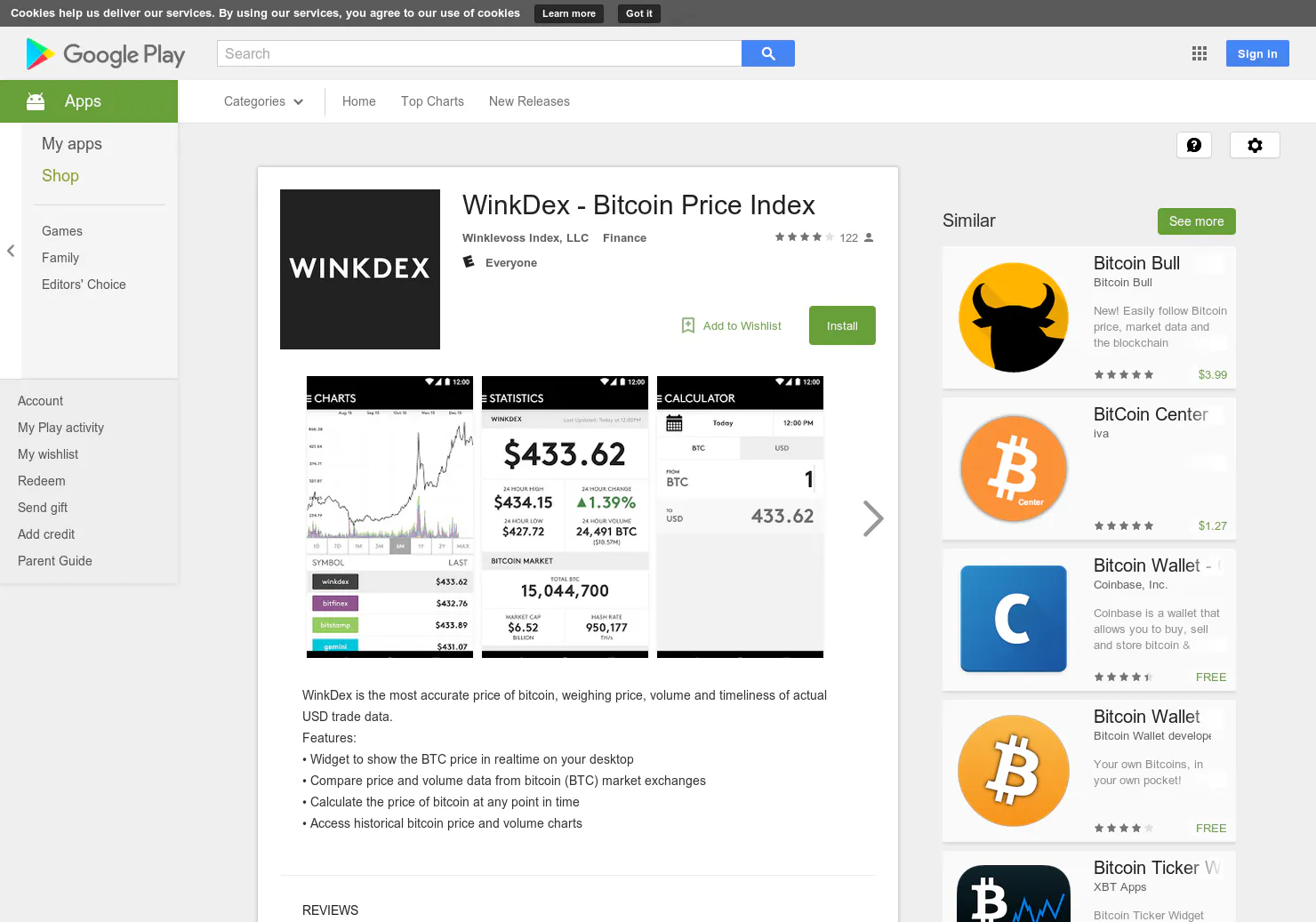 WinkDex for Android