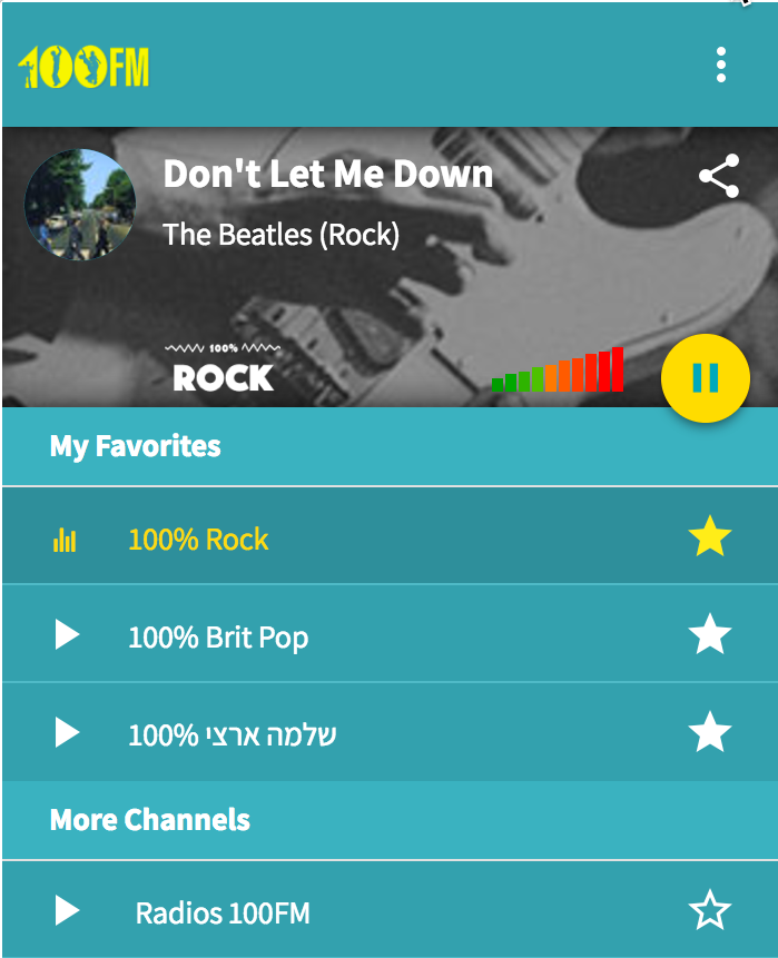 100FM Radios Digital - Music, That’s All gallery image