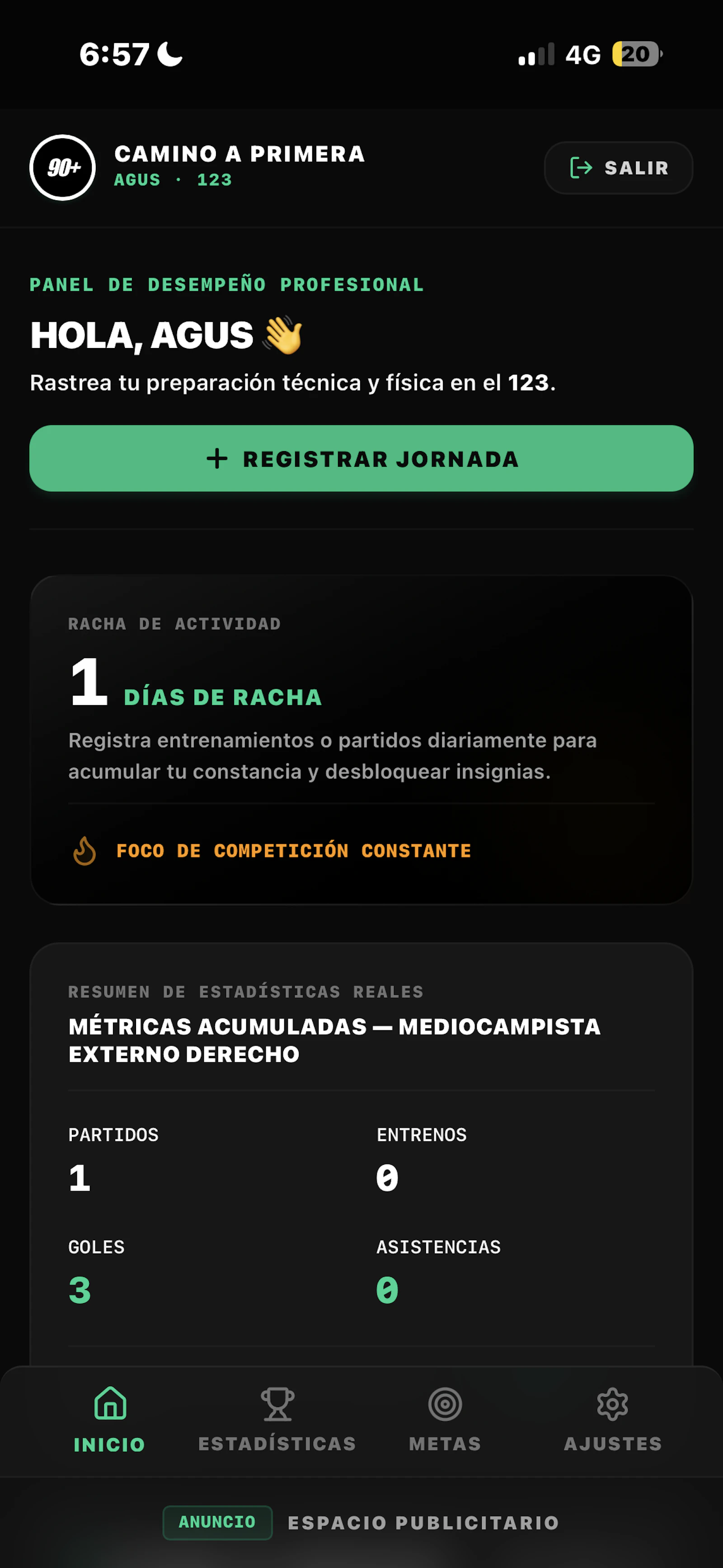 Camino a primera screenshot 2