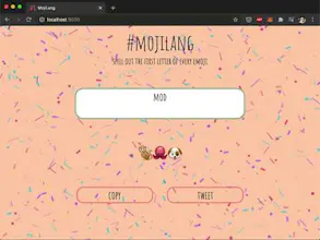 MojiLang gallery image