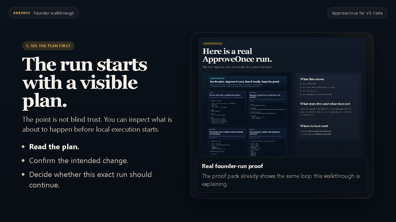 ApproveOnce for VS Code gallery image