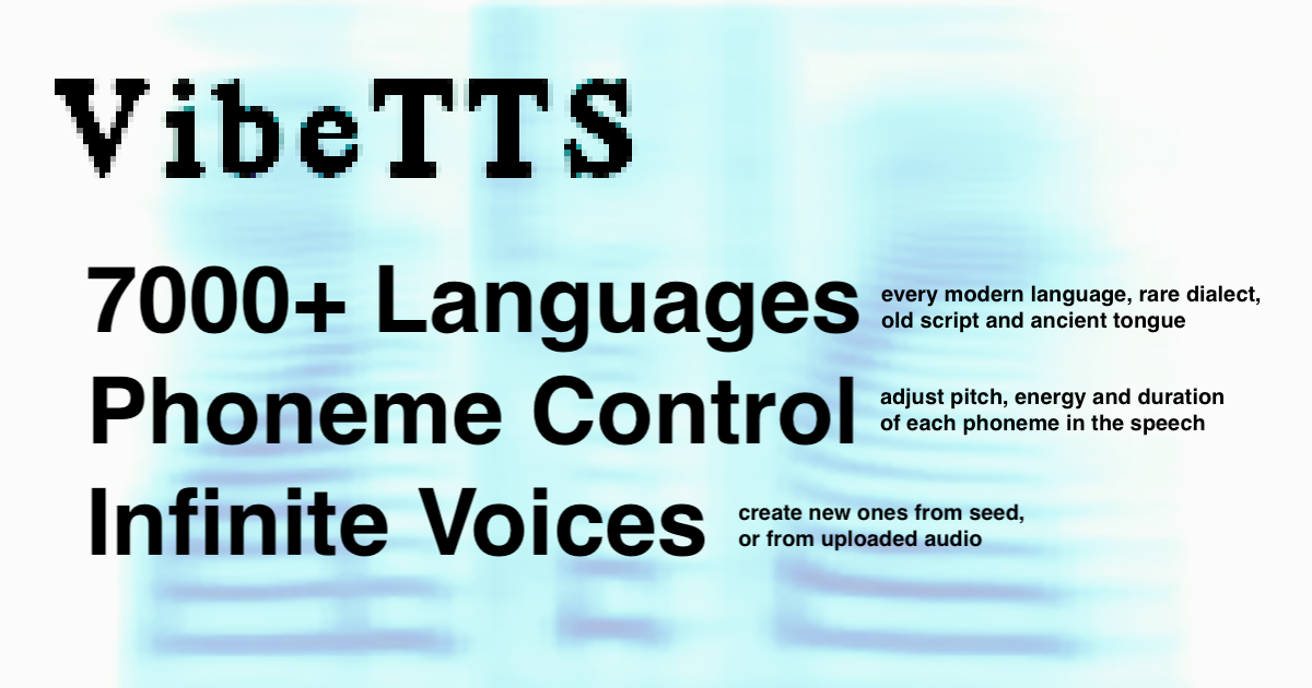 VibeTTS gallery image