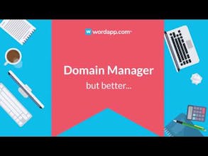 Wordapp.com Domain Manager gallery image