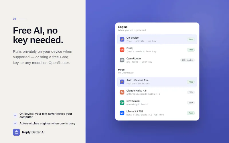 Reply Better AI screenshot 5