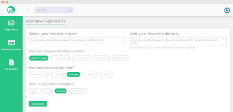FareAlerts gallery image