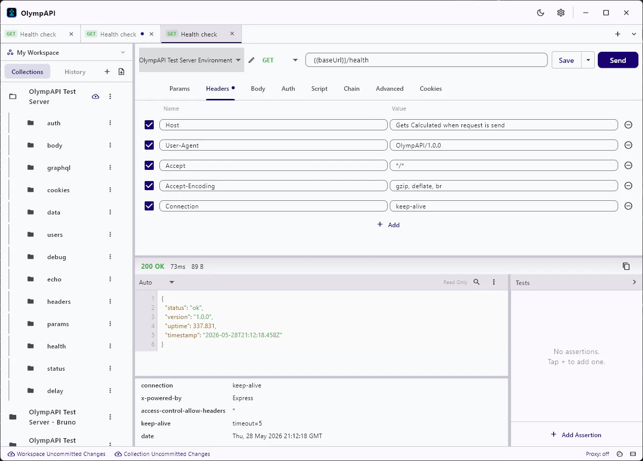 OlympAPI screenshot 4