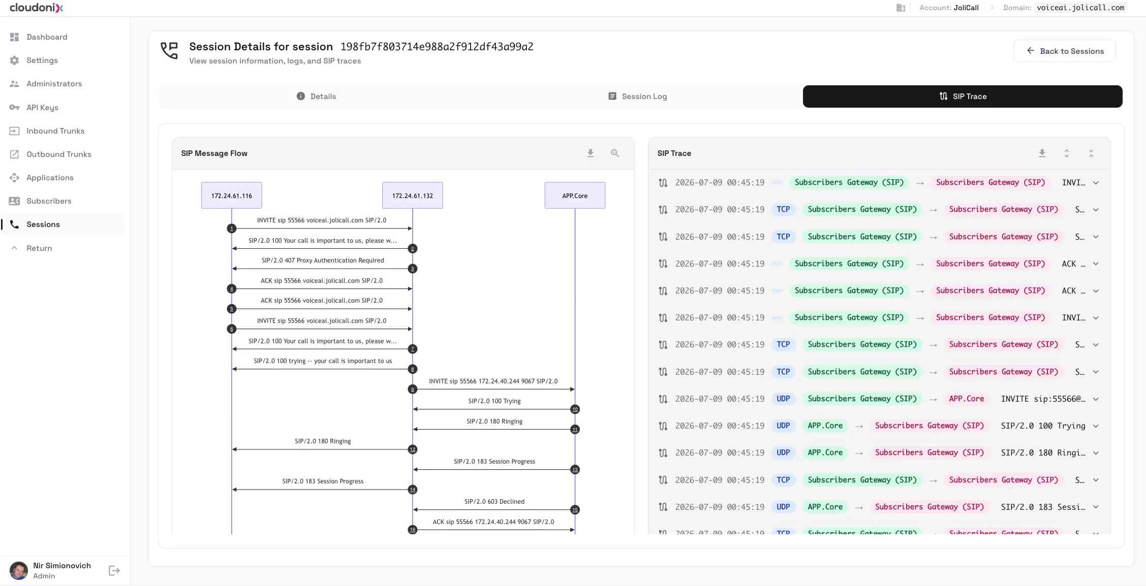 The AI Telephony Orchestration Platform 截图 5