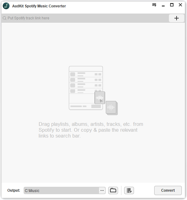 Média Audkit Spotify Music Converter - Télécharger / convertir n'importe quel audio de Spotify en mp3 en 320 Kbps 2