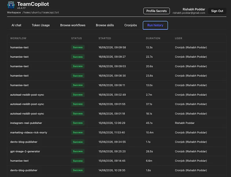 TeamCopilot screenshot 5