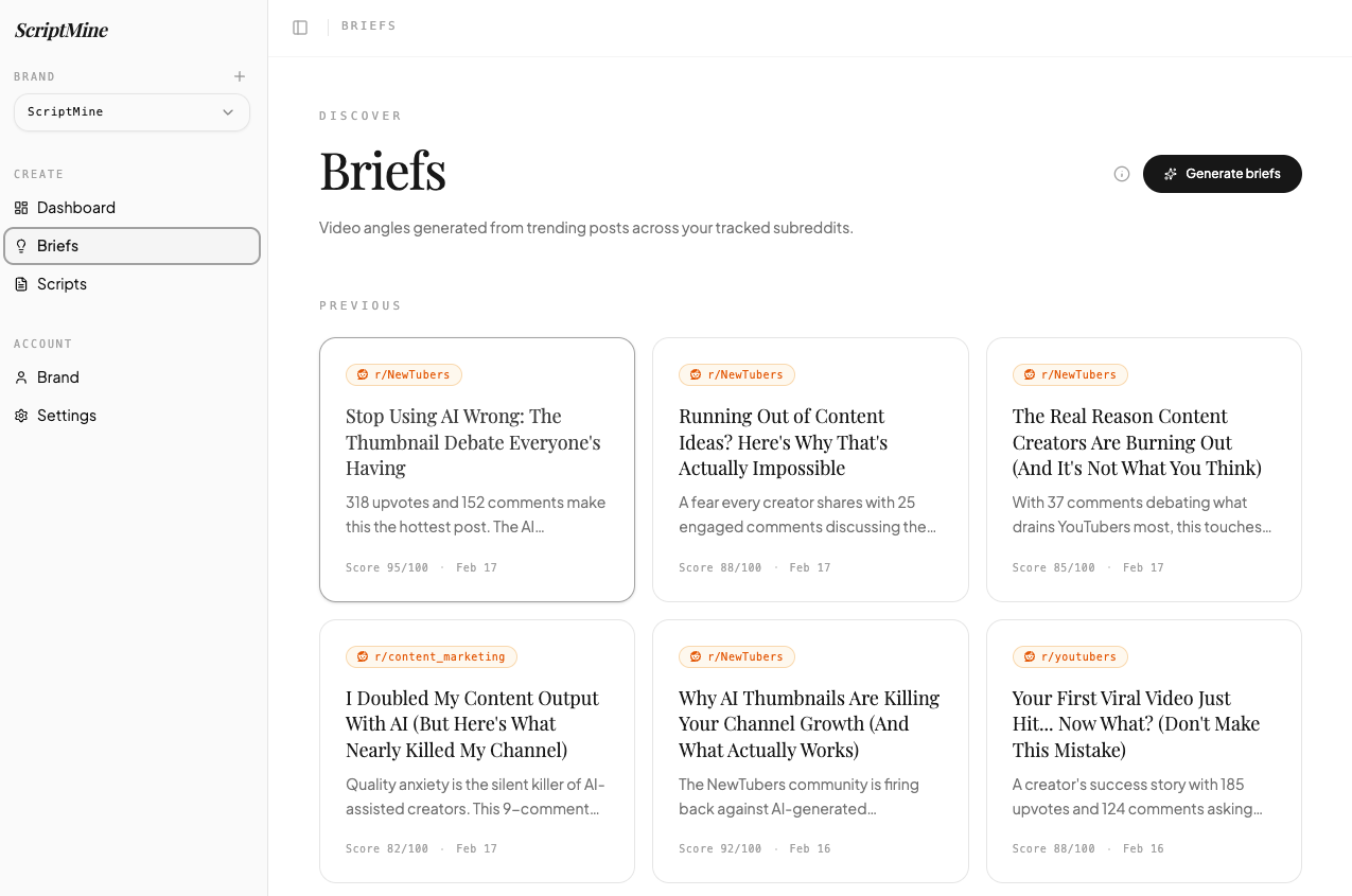 Scriptmine gallery image