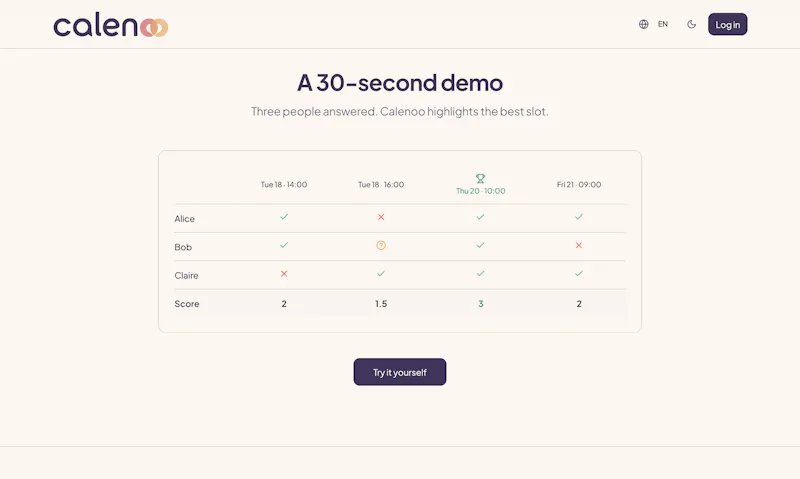 Calenoo screenshot 3
