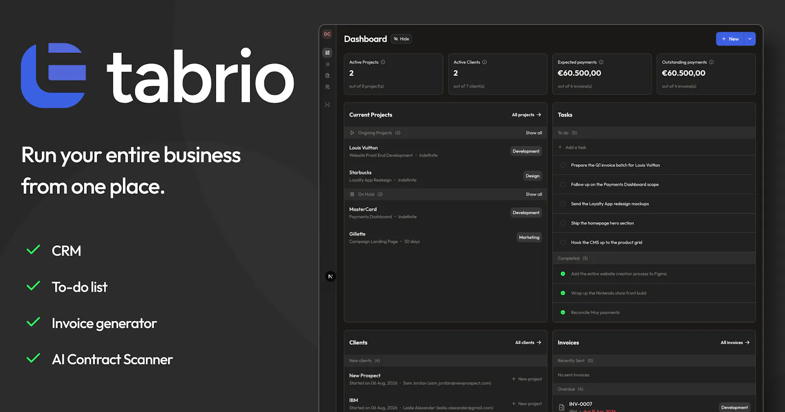 Tabrio screenshot 1