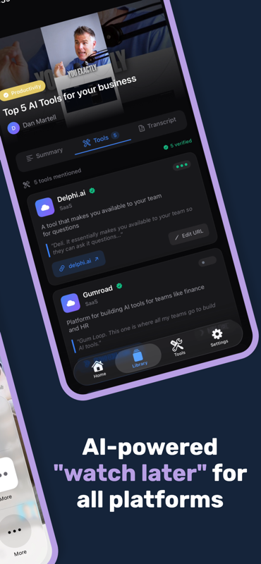ClipCrate - AI Video Saver gallery image