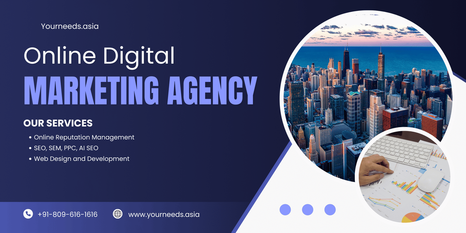 Website Design Hyderabad | SEO | AEO  - Main product screenshot demonstrating key features and user interface