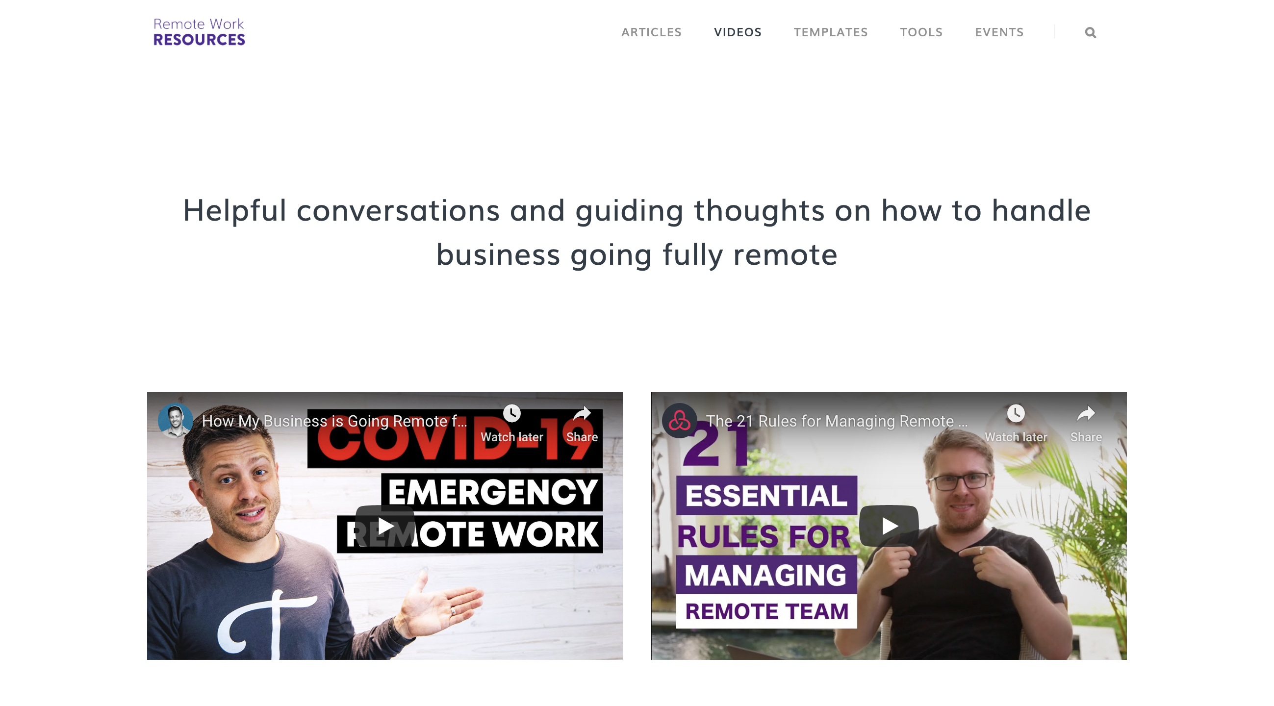 Remote Work Resources gallery image