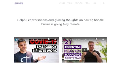 Remote Work Resources gallery image