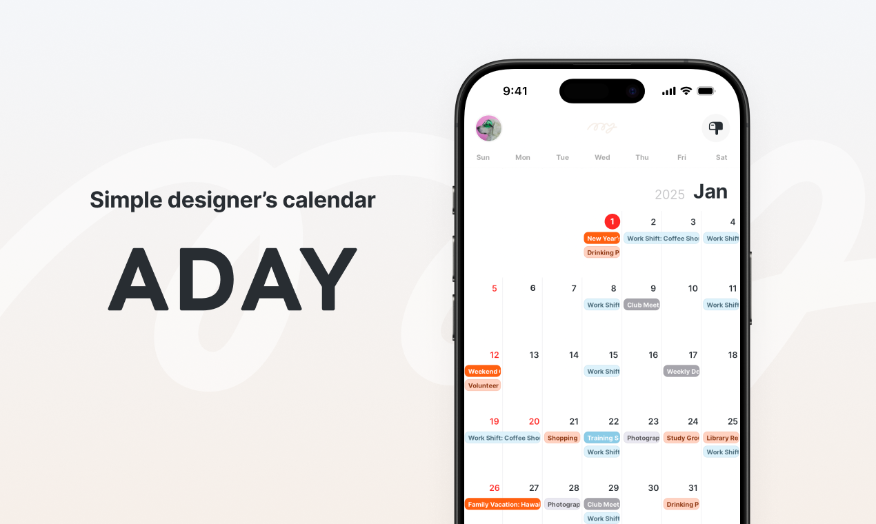 startuptile ADAY-Share your plans and memories in one place