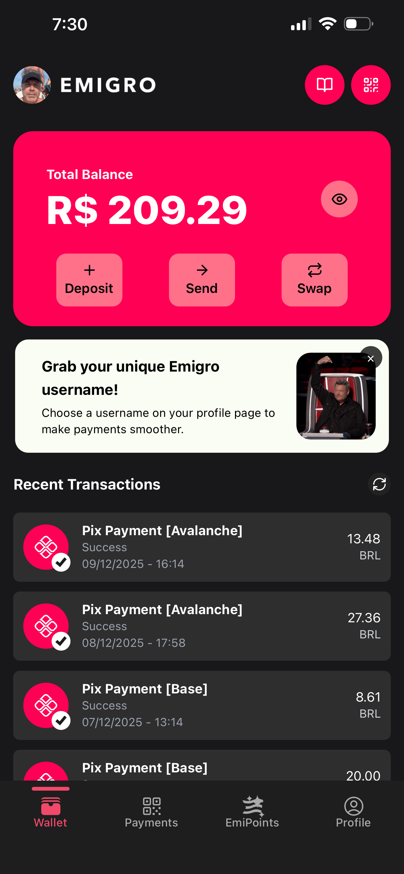 Emigro - Screenshot 2 showing product features and functionality