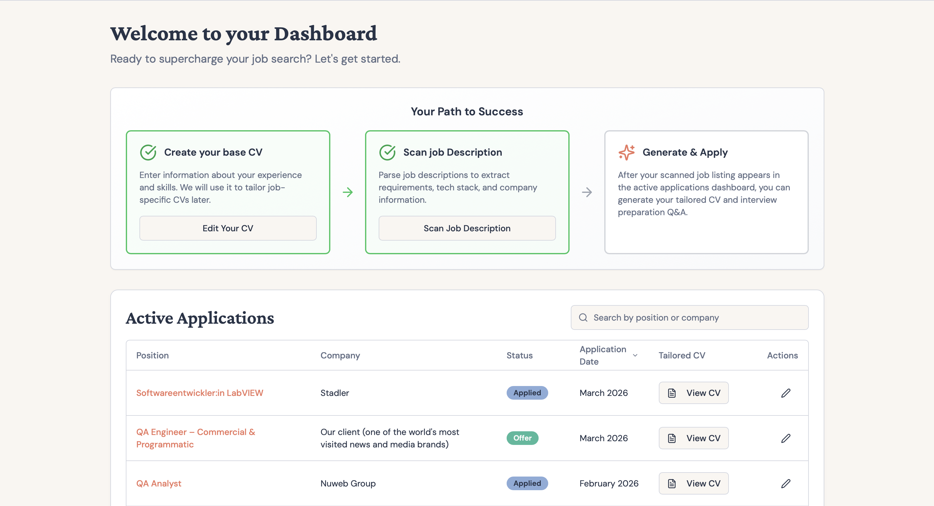 resum8 - Screenshot 2 showing product features and functionality