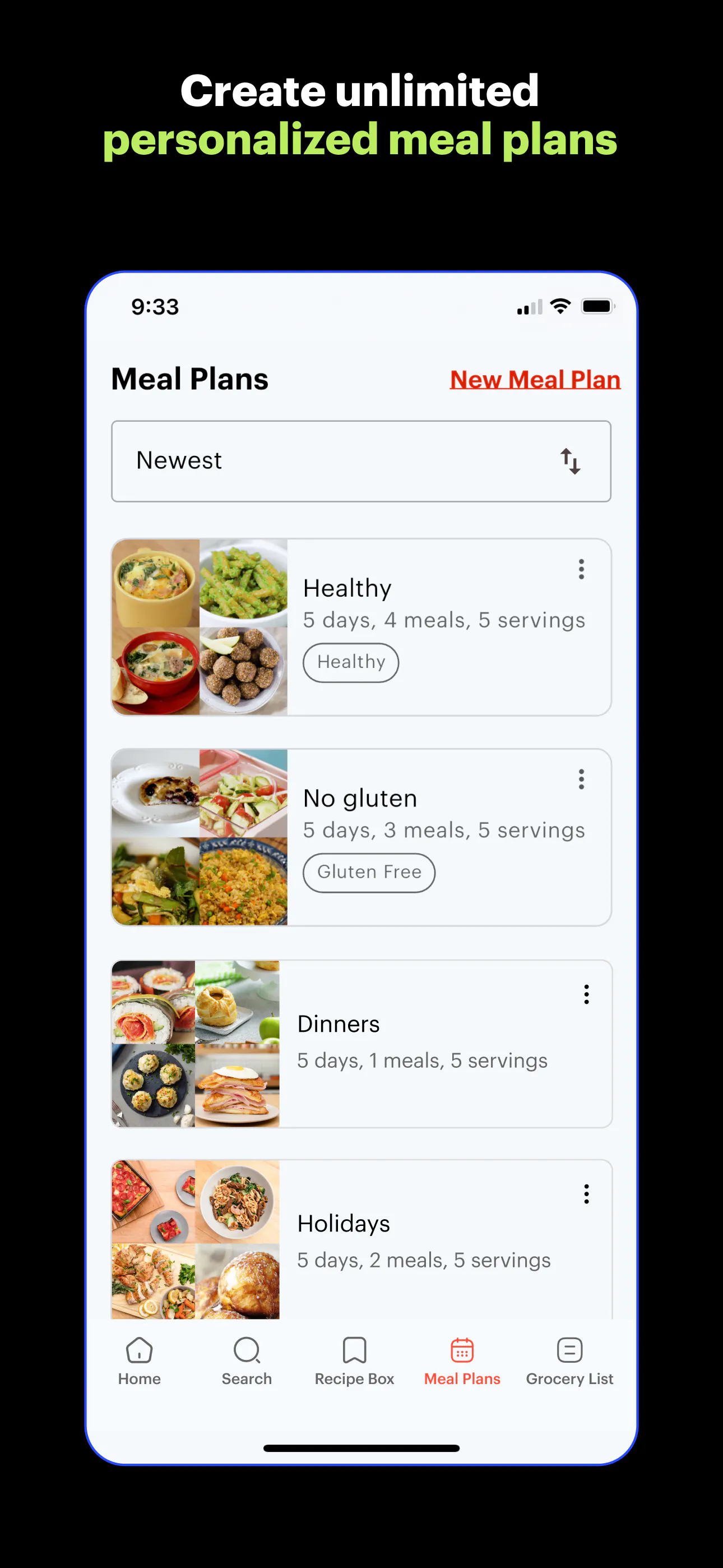 Tastemade’s Personalized Meal Planner gallery image