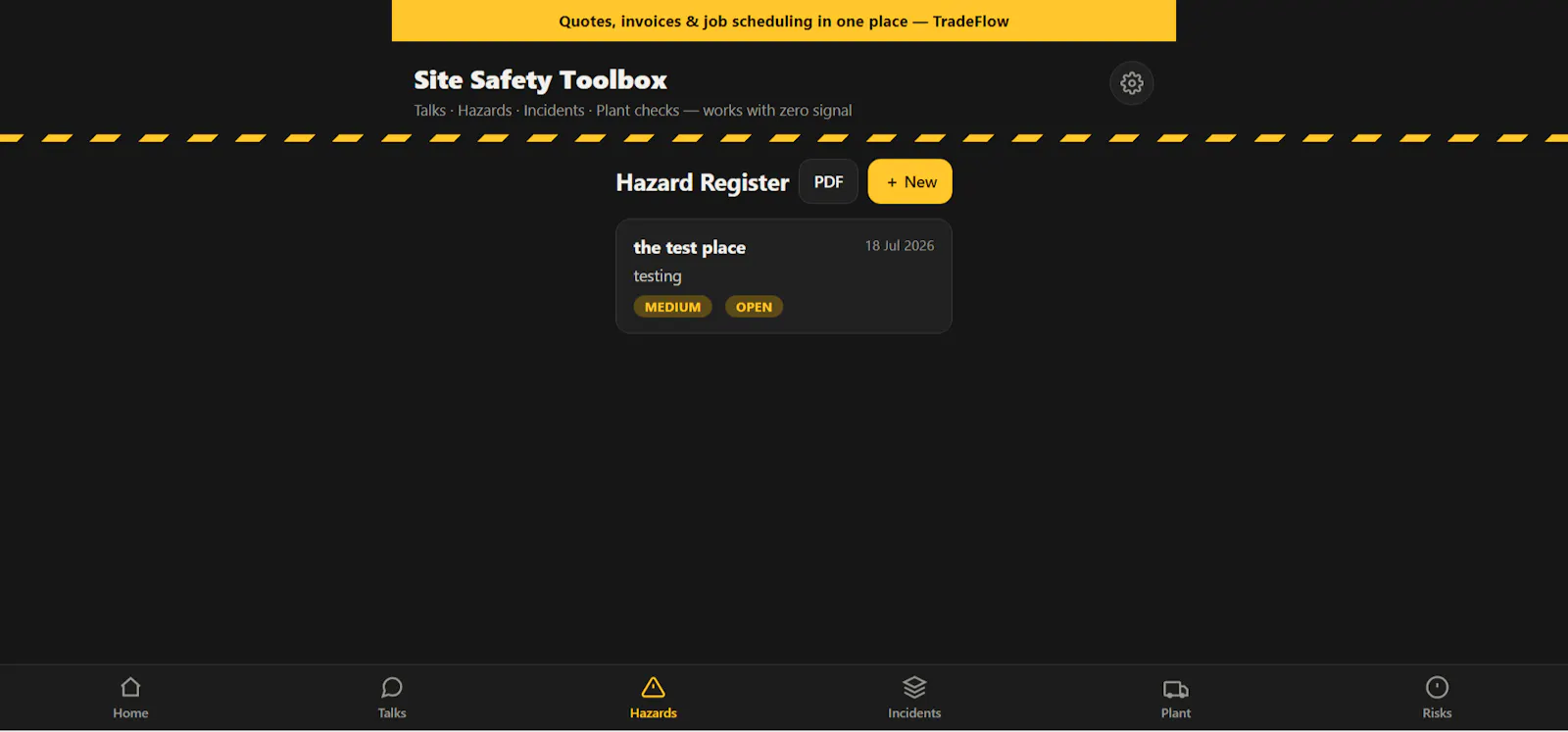 Workplace Safety App Site Safety Toolbox screenshot 4