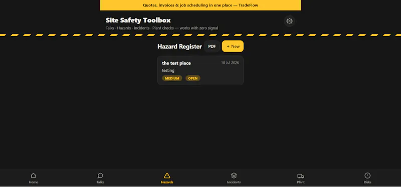 Workplace Safety App Site Safety Toolbox screenshot 4