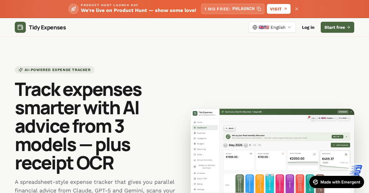 Tidy Expenses gallery image