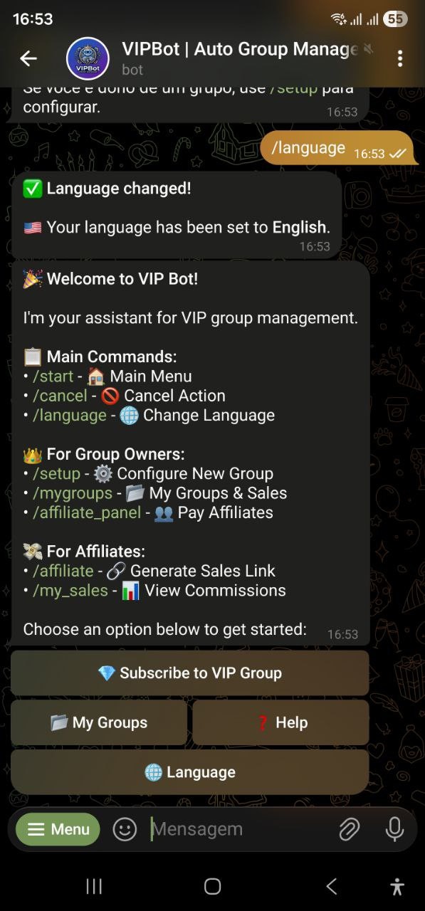 VIPBot - Screenshot 3 showing product features and functionality