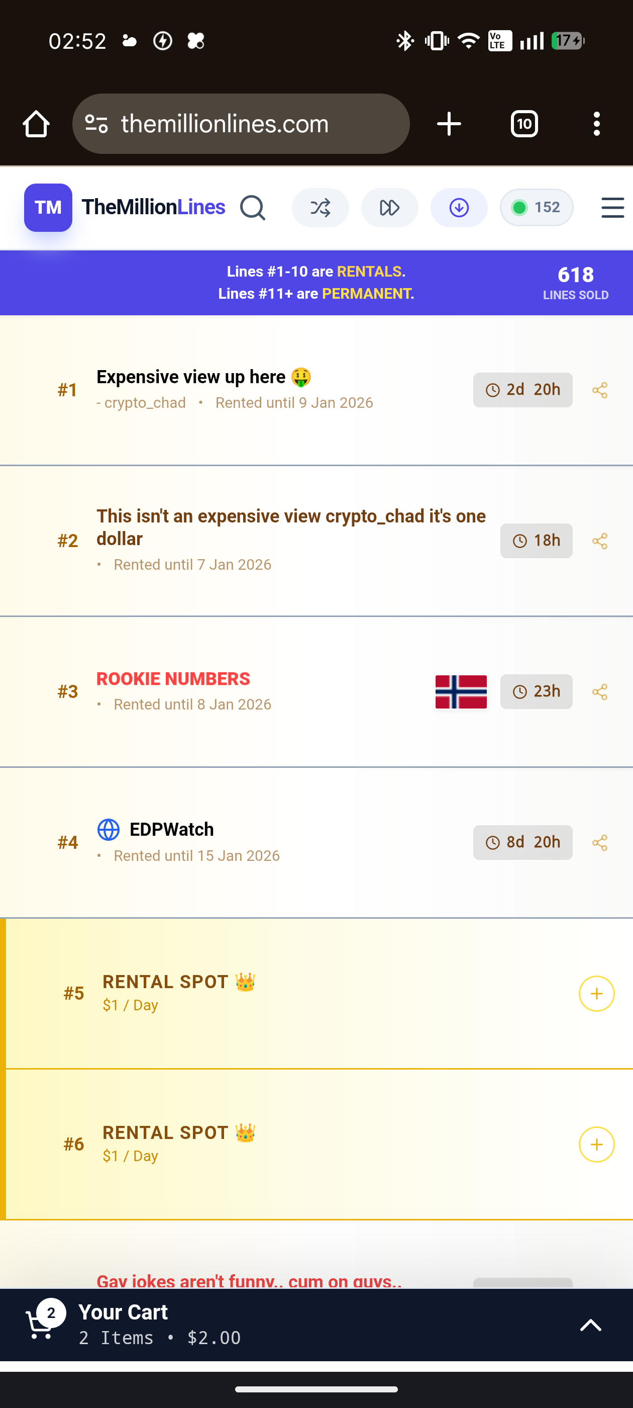 The One Million Lines gallery image