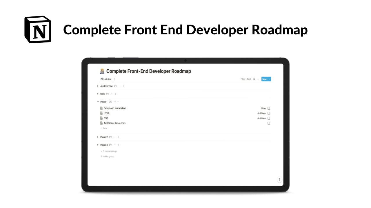 Complete Front-end Developer Roadmap media 1