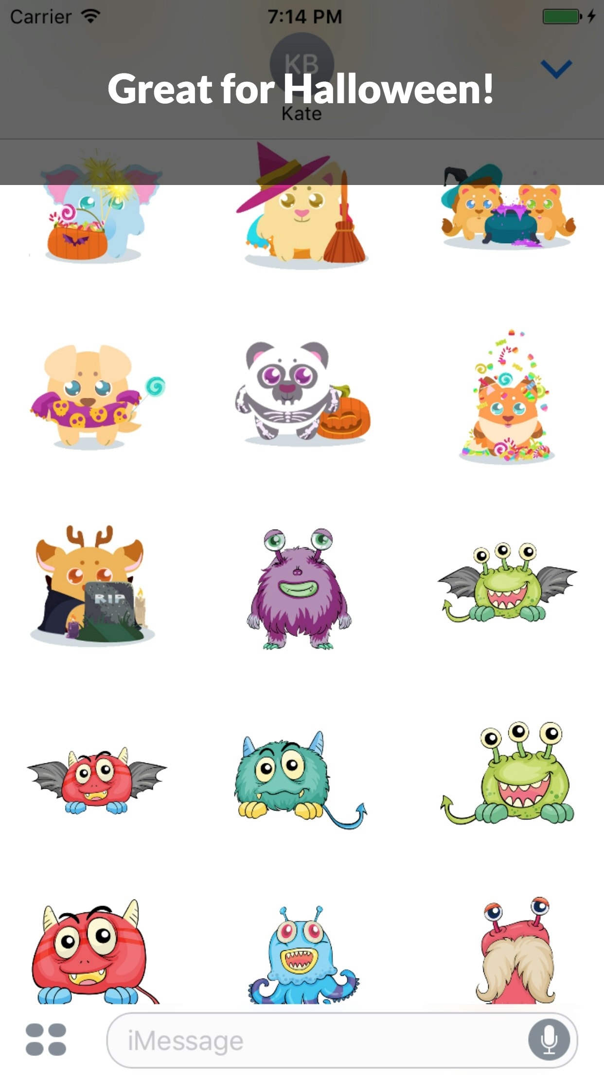Adorbster Stickers for iMessage! gallery image