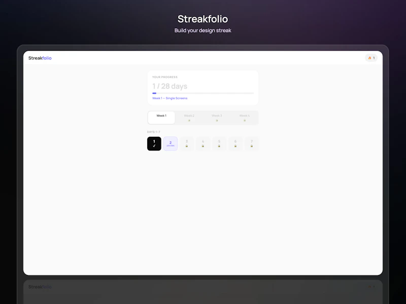 Streakfolio screenshot 3