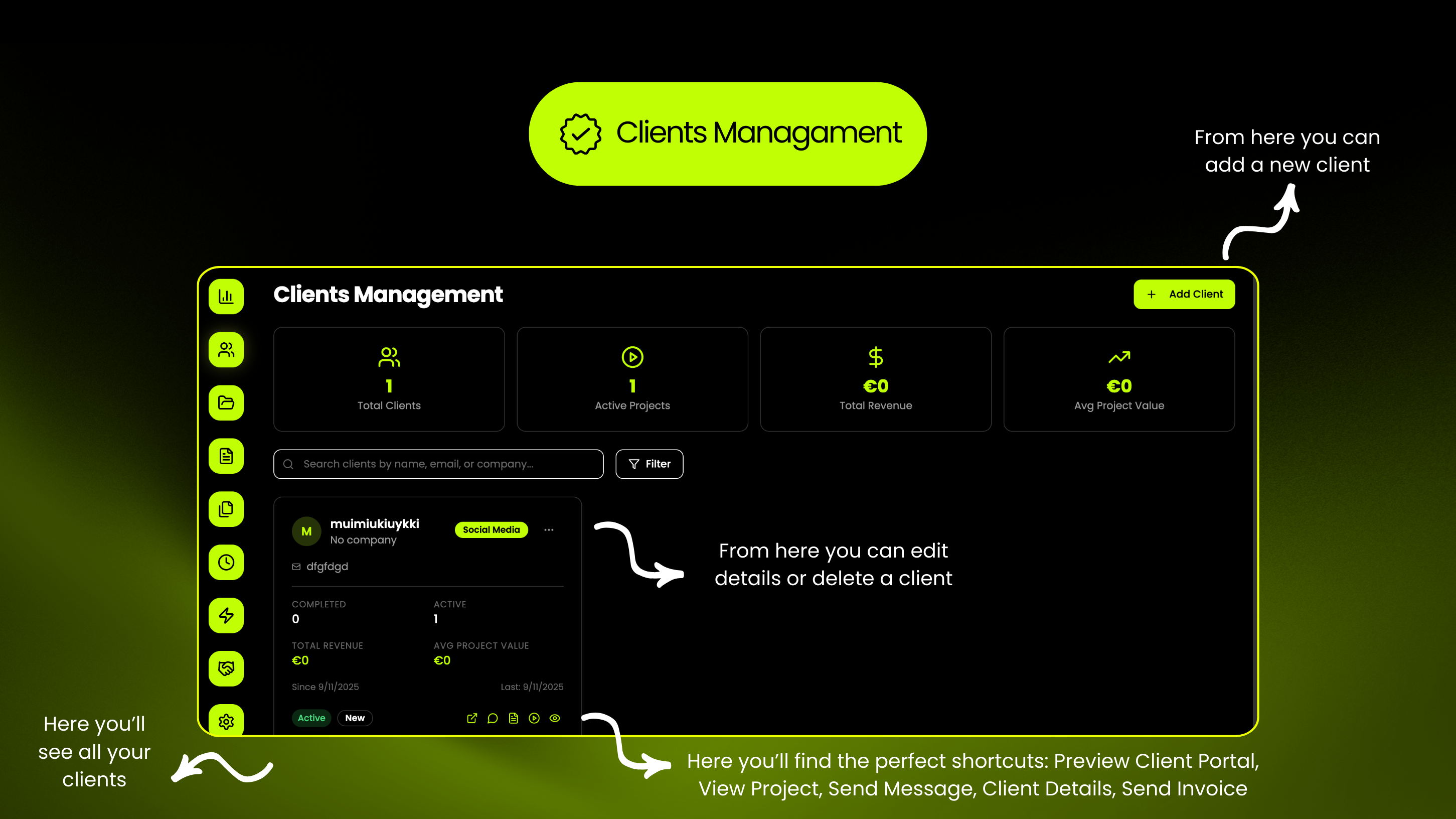 Ativium Freelancing - Screenshot 3 showing product features and functionality