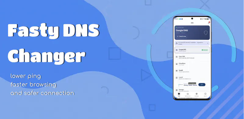 Fasty DNS Changer  screenshot 1