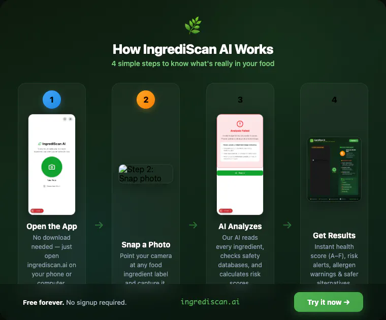 IngrediScan AI gallery image