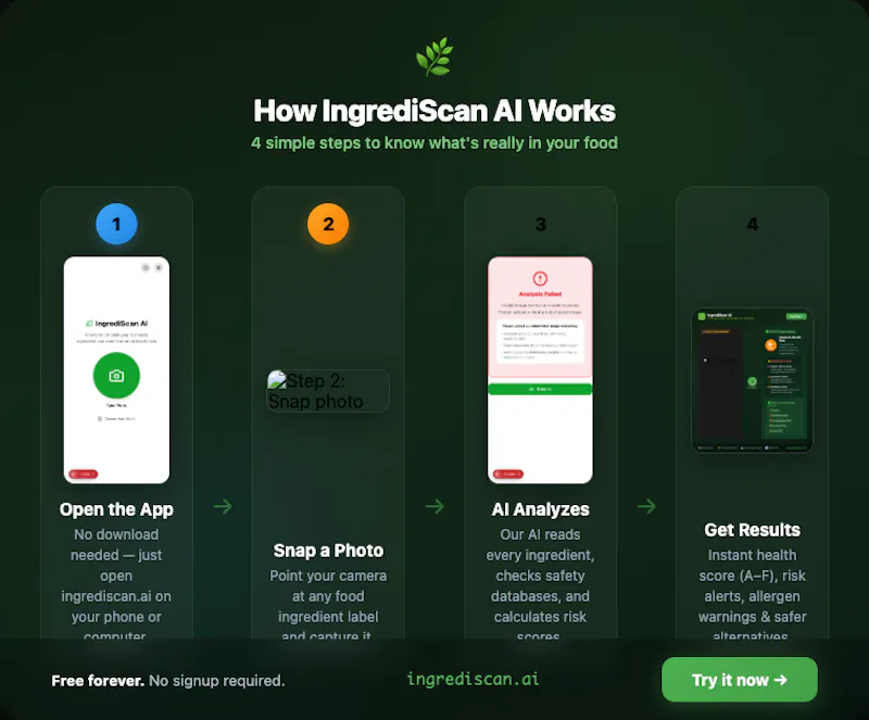 IngrediScan AI screenshot 4