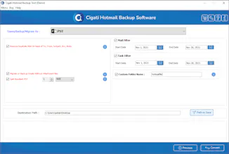 Hotmail Backup Software gallery image
